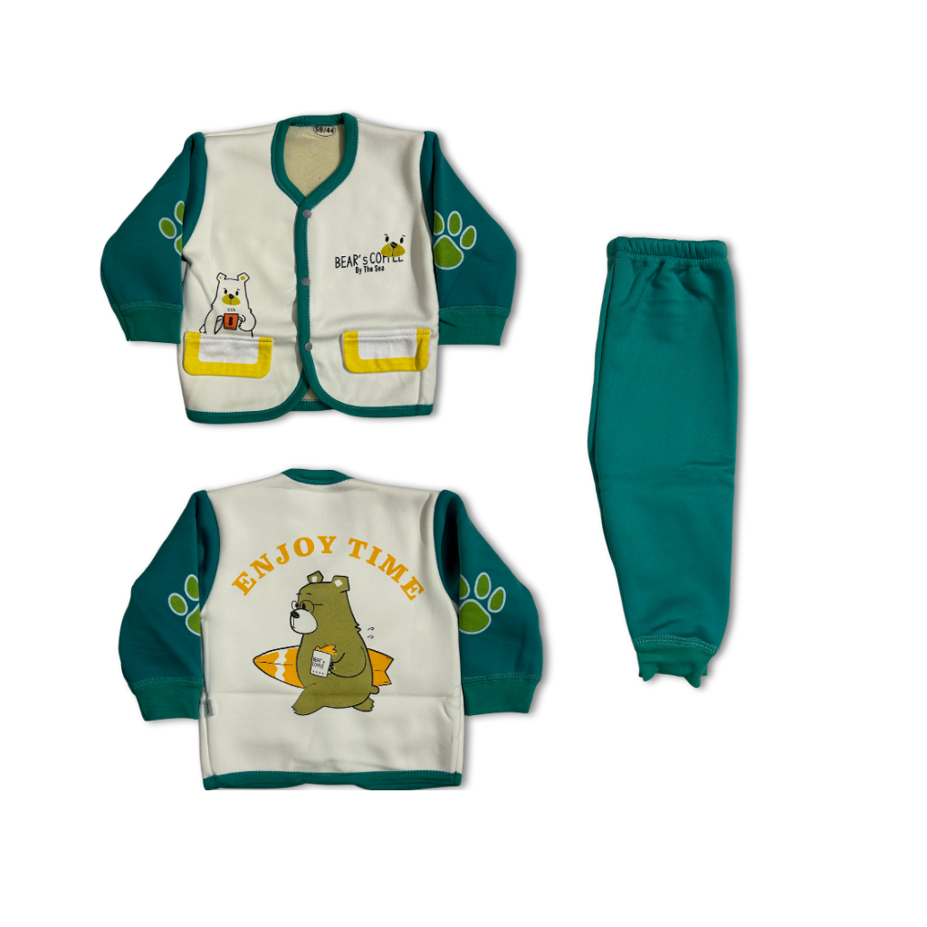 Enjoy Time Bear Set Imported Green