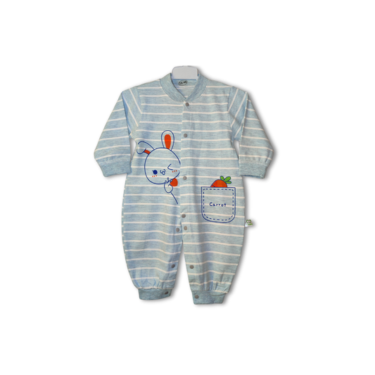 Rabbit Romper Blue Imported