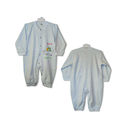 Elephant Romper Blue Imported